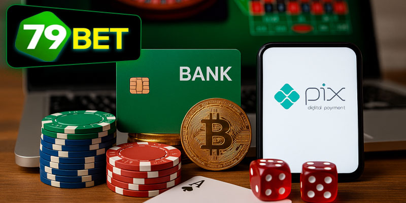 Métodos de saque disponíveis na 79bet